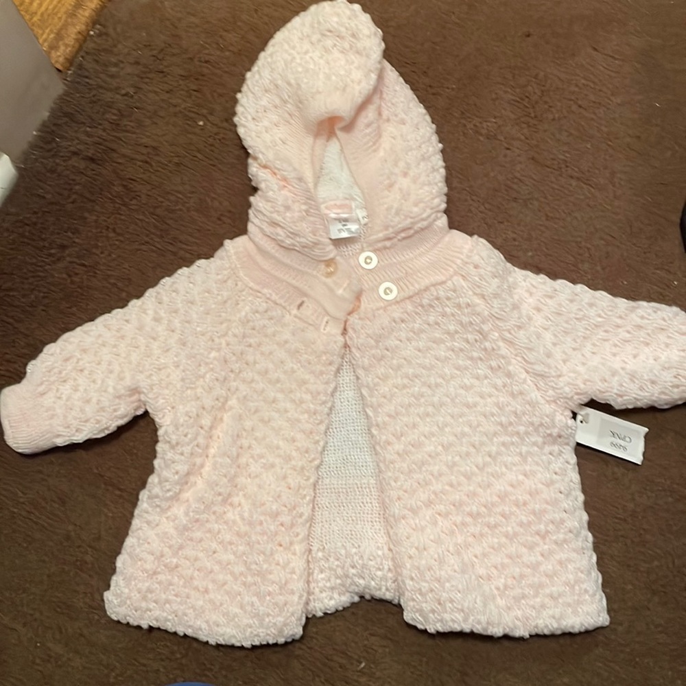 Minibamba sweater with hood